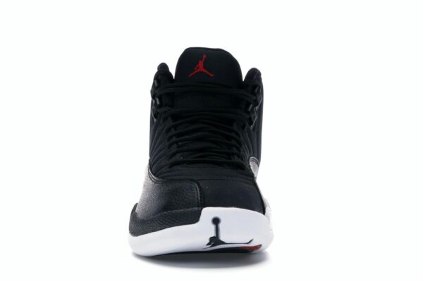 Air Jordan 12 Retro Nylon (130690-004) – Negro/Rojo Gimnasio/Blanco - Imagen 3