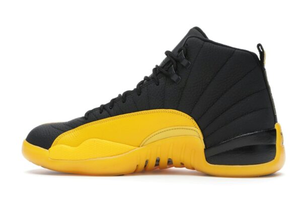 Jordan 12 Retro Negro Dorado Universitario (130690-070) – Zapatillas deportivas para hombre - Imagen 4