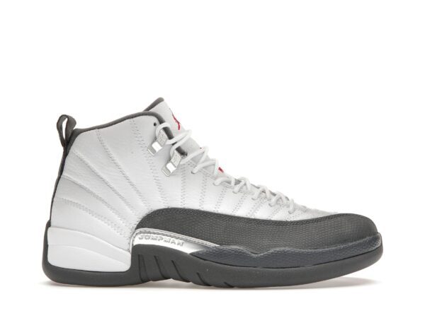 Air Jordan 12 Retro Blanco Gris Oscuro – 130690-160 – Lanzamiento en Navidad 2019 - Imagen 1