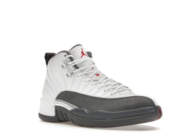 Air Jordan 12 Retro Blanco Gris Oscuro – 130690-160 – Lanzamiento en Navidad 2019 - Imagen 2