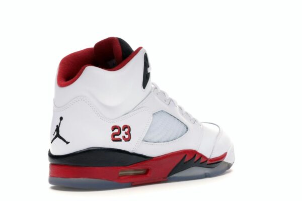 Zapatillas Air Jordan 5 Retro Fire Red Black Tongue (2013) – 136027-120 - Imagen 7