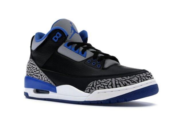Air Jordan 3 Retro Sport Blue (136064-007) – Zapatillas deportivas para hombre - Imagen 2