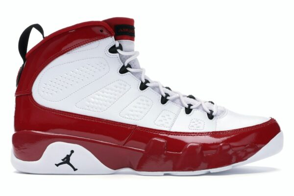 Air Jordan 9 Retro Blanco Rojo Gimnasio (302370-160) - Imagen 1