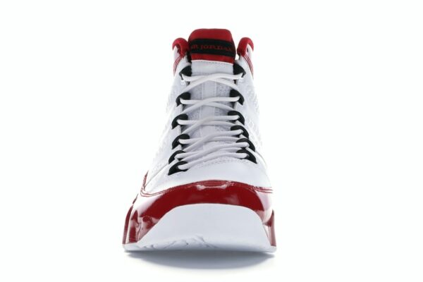 Air Jordan 9 Retro Blanco Rojo Gimnasio (302370-160) - Imagen 3