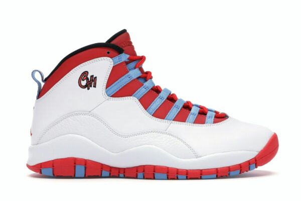 Jordan 10 Retro Chicago Flag (310805-114): zapatillas de estilo de vida para hombre - Imagen 1
