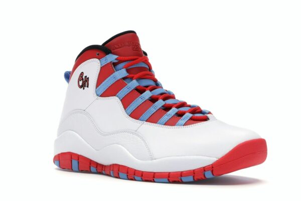 Jordan 10 Retro Chicago Flag (310805-114): zapatillas de estilo de vida para hombre - Imagen 2