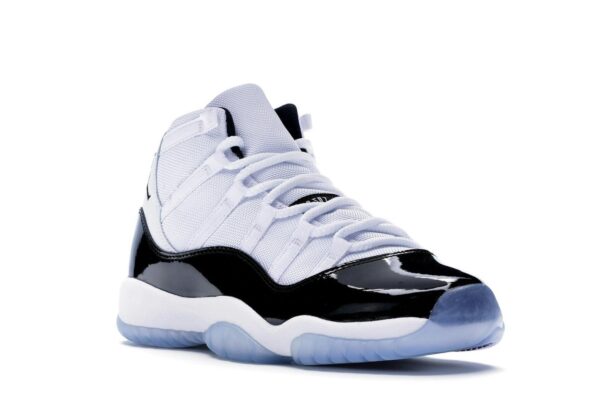 Air Jordan 11 Retro Concord (2018) GS – Blanco/Negro-Concord – 378038-100 - Imagen 2
