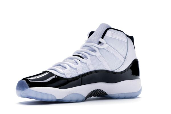 Air Jordan 11 Retro Concord (2018) GS – Blanco/Negro-Concord – 378038-100 - Imagen 4