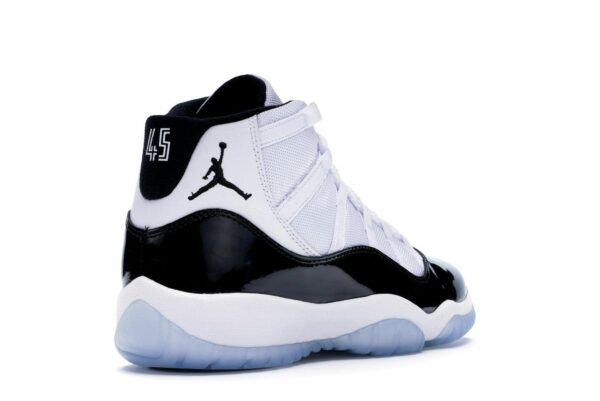 Air Jordan 11 Retro Concord (2018) GS – Blanco/Negro-Concord – 378038-100 - Imagen 7