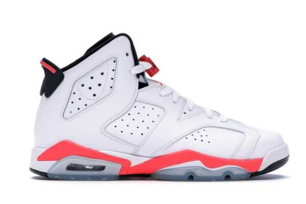 Jordan 6 Retro Infrared White (2014) (GS) – 384665-123 – Tallas para primaria - Imagen 1