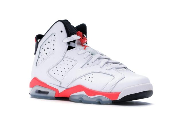 Jordan 6 Retro Infrared White (2014) (GS) – 384665-123 – Tallas para primaria - Imagen 2