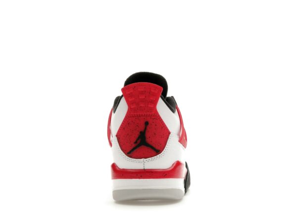 Jordan 4 Retro Red Cement (GS) – 408452-161 – Primaria – Blanco/Rojo/Negro - Imagen 5
