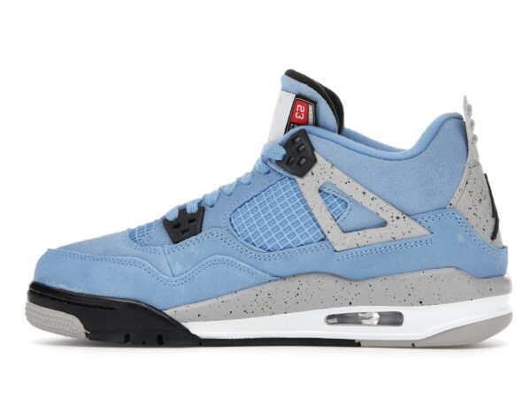 Air Jordan 4 Retro Azul Universitario (GS) – 408452-400 - Imagen 4