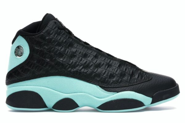 Jordan 13 Retro Negro Verde Isla (414571-030) - Imagen 1