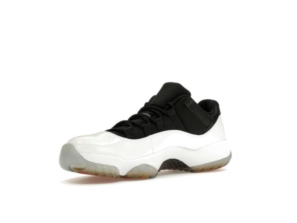 Air Jordan 11 Retro Low Reverse Concord Blanco/Negro-Rojo Verdadero 528895-110 - Imagen 3