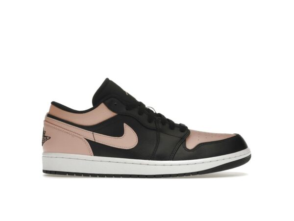 Air Jordan 1 Low Crimson Tint (553558-034) Negro/Carmesí Tinte-Blanco - Imagen 1