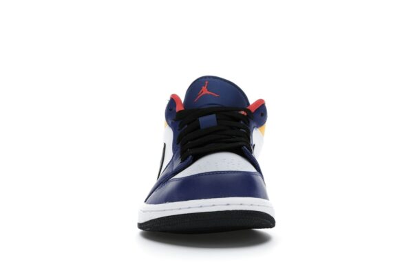 Air Jordan 1 Low Amarillo Real (553558-123) - Imagen 3