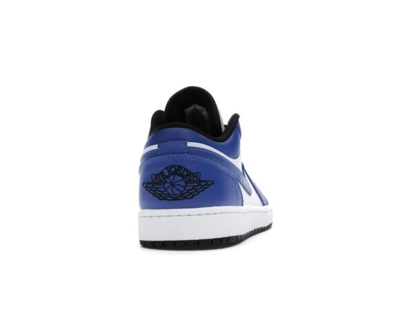 Air Jordan 1 Low Blanco Game Royal/Negro Game Royal 553558-124 - Imagen 5