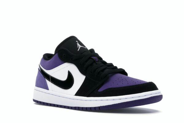 Jordan 1 Low Court Morado (553558-125) - Imagen 2