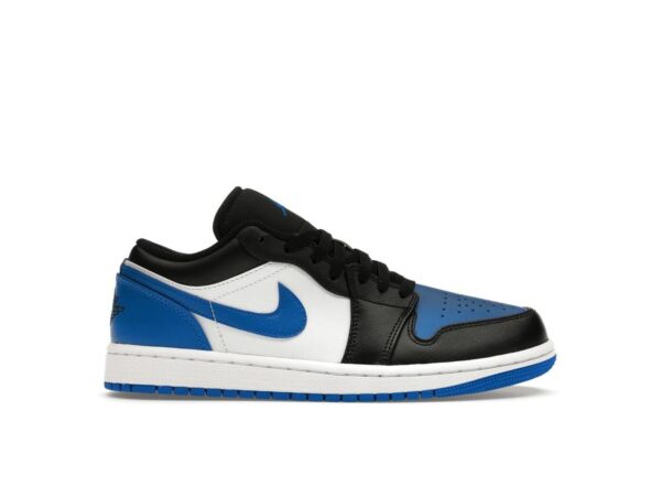 Jordan 1 Low Alternate Royal Toe Zapatillas 553558-140 Blanco/Negro/Azul Real - Imagen 1