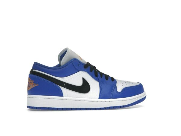 Jordan 1 Low Hyper Royal Naranja (553558-401) - Imagen 6