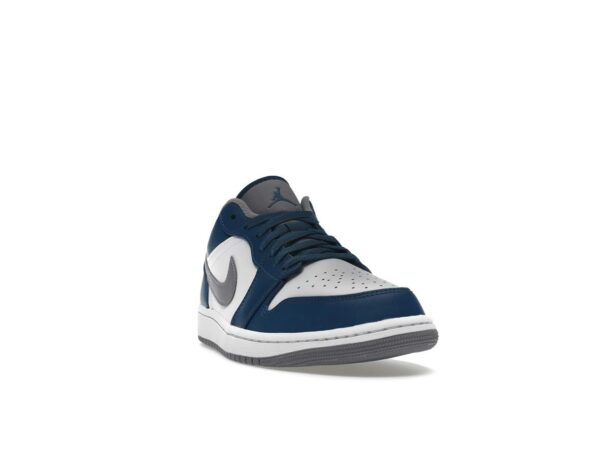 Air Jordan 1 Low Azul Verdadero (553558-412) - Imagen 2