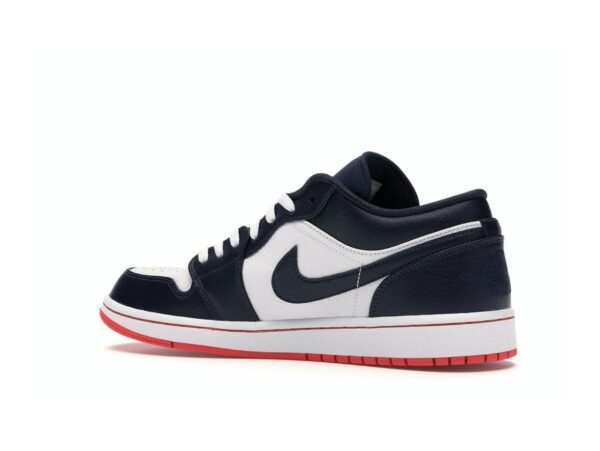Zapatillas Jordan 1 Low Obsidian Ember Glow 553558-481 - Imagen 4