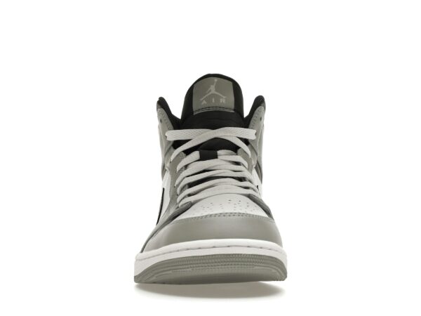 Jordan 1 Mid Gris Ahumado Claro Antracita – 554724-078 - Imagen 3