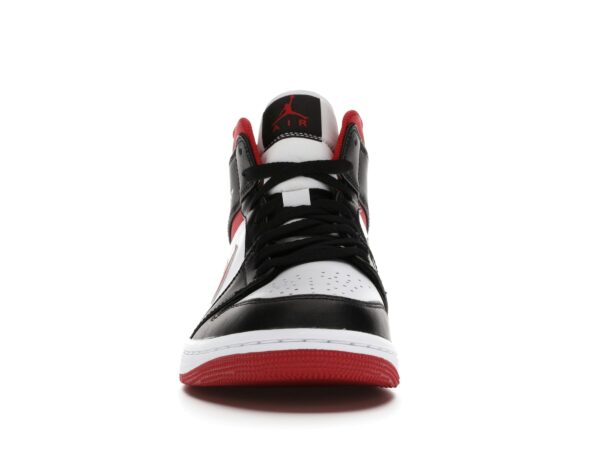Air Jordan 1 Mid Gym Rojo Negro Blanco (554724-122) - Imagen 3