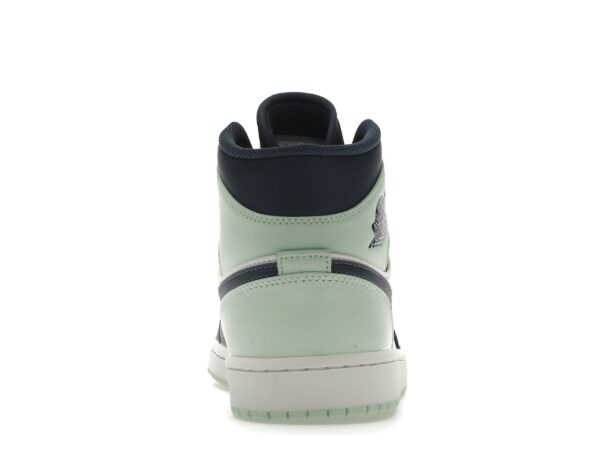 Air Jordan 1 Mid Mystic Navy Menta Espuma (554724-413) - Imagen 5