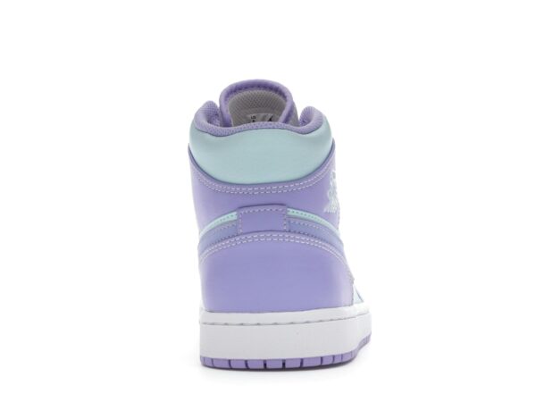 Air Jordan 1 Mid Morado Aqua (554724-500) - Imagen 5