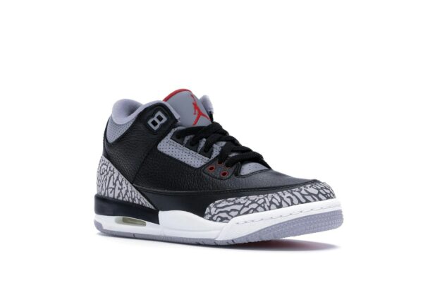Air Jordan 3 Retro Cemento Negro (2018) GS – 854261-001 - Imagen 2