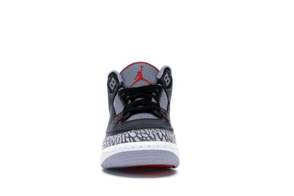 Air Jordan 3 Retro Cemento Negro (2018) GS – 854261-001 - Imagen 3