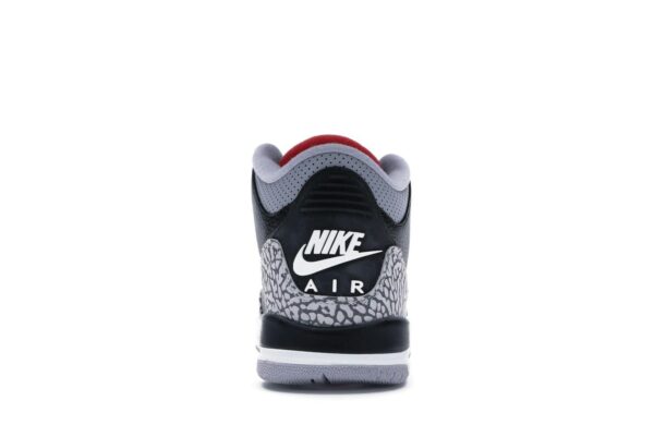 Air Jordan 3 Retro Cemento Negro (2018) GS – 854261-001 - Imagen 5