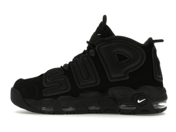 Nike Air More Uptempo Supreme Suptempo Negro 902290-001 - Imagen 4