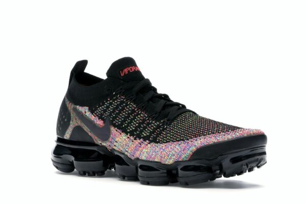 Nike Air VaporMax Flyknit 2 Negro Multicolor (Mujer) – 942843-015 - Imagen 2