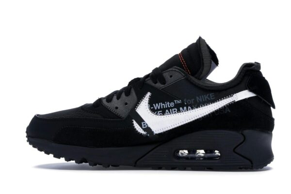Zapatillas Nike Air Max 90 Off-White negras AA7293-001 para hombre - Imagen 4
