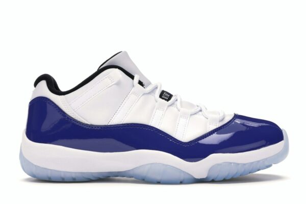 Jordan 11 Retro Low Concord Blanco (Mujer) – AH7860-100 - Imagen 1