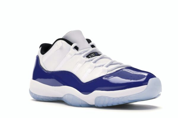 Jordan 11 Retro Low Concord Blanco (Mujer) – AH7860-100 - Imagen 2