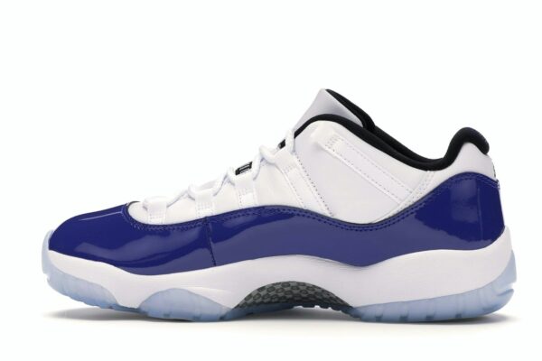 Jordan 11 Retro Low Concord Blanco (Mujer) – AH7860-100 - Imagen 4