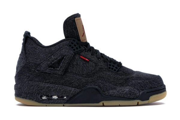 Air Jordan 4 Retro Levi's Negro (Etiqueta en blanco) – AO2571-001 - Imagen 1