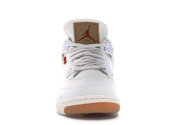 Jordan 4 Retro Levi's Blanco (Etiqueta en blanco) – AO2571-100 - Imagen 3