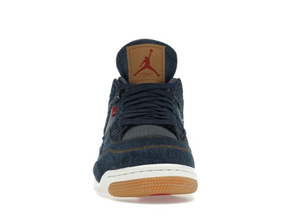 Jordan 4 Retro Levi's Denim (Etiqueta en blanco) – AO2571-401 - Imagen 3