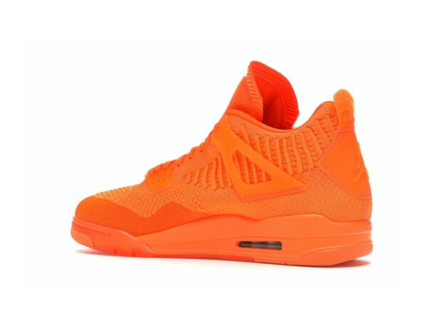 Zapatillas Jordan 4 Retro Flyknit naranjas AQ3559-800 - Imagen 4