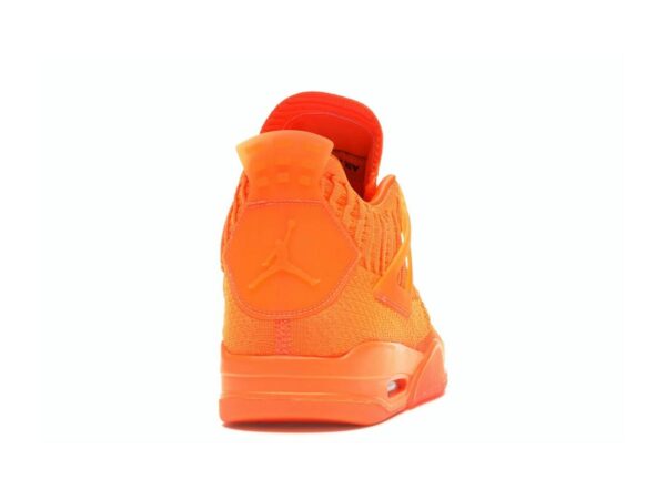 Zapatillas Jordan 4 Retro Flyknit naranjas AQ3559-800 - Imagen 5