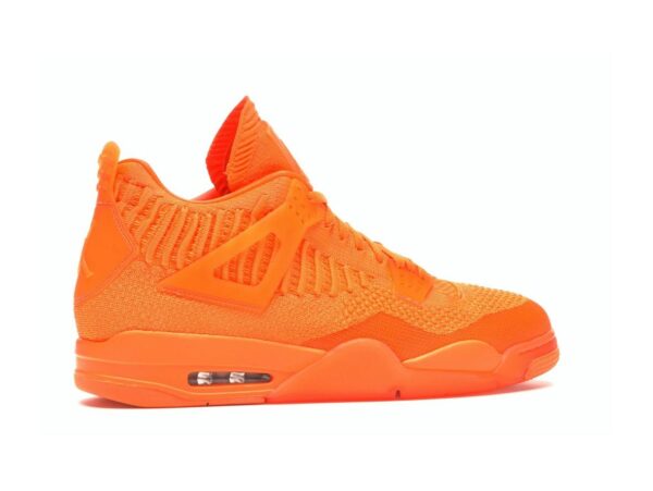 Zapatillas Jordan 4 Retro Flyknit naranjas AQ3559-800 - Imagen 6