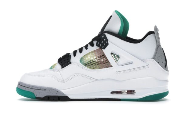 Air Jordan 4 Retro Lucid Green Rasta (Mujer) – AQ9129-100 - Imagen 4