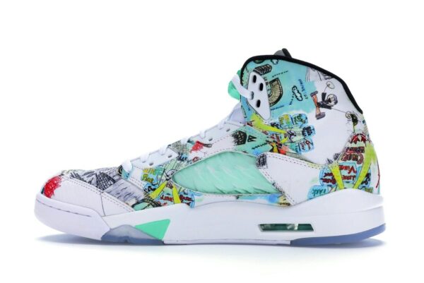 Jordan 5 Retro Wings – AV2405-900 Blanco/Verde (lanzamiento en septiembre de 2018) - Imagen 4