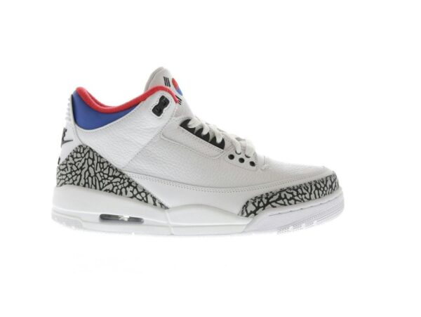 Air Jordan 3 Retro Seúl Blanco/Soar-Rojo Atom AV8370-100 - Imagen 1