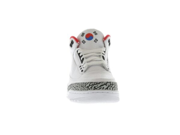 Air Jordan 3 Retro Seúl Blanco/Soar-Rojo Atom AV8370-100 - Imagen 2